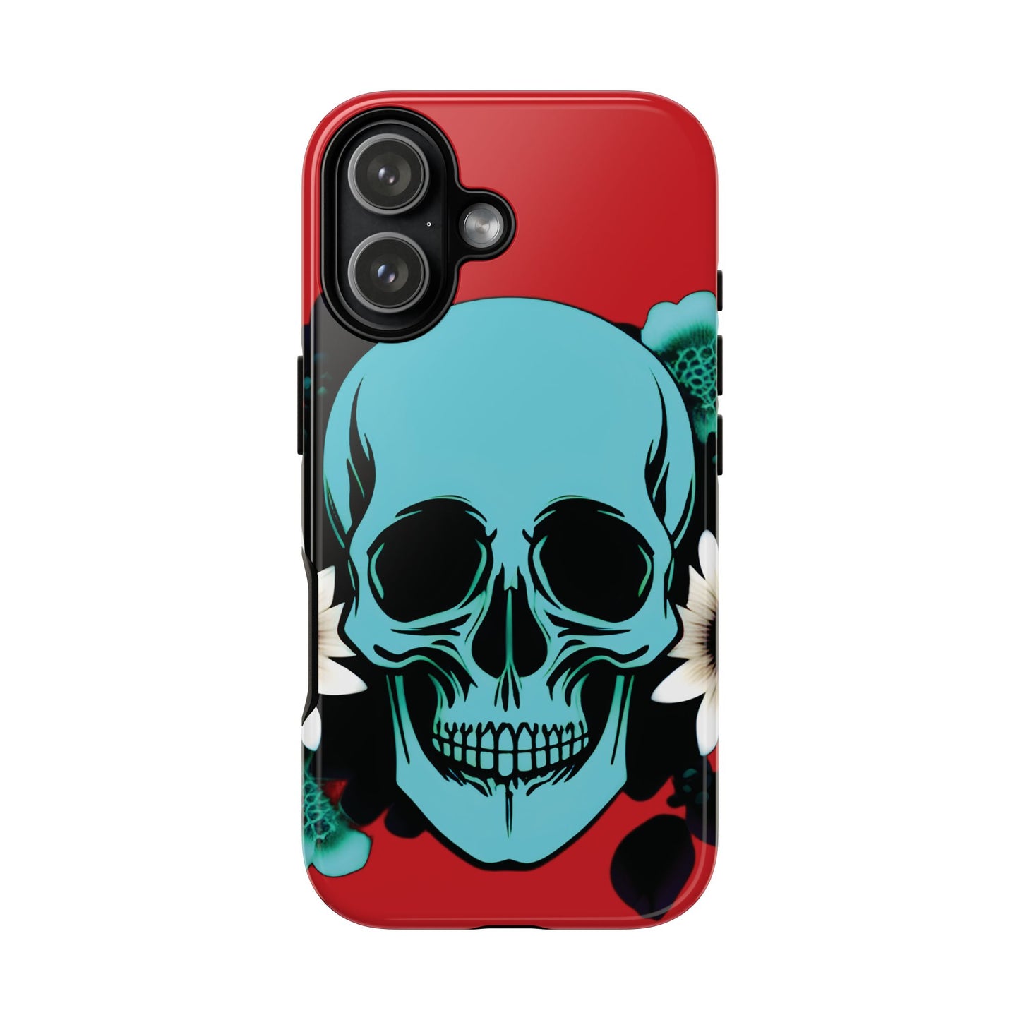 Husă Iphone 17 FLOWER SKULL