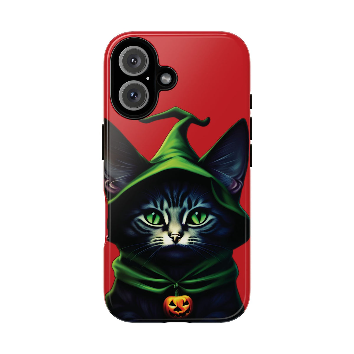 Husă Iphone 16 GREEN CAT