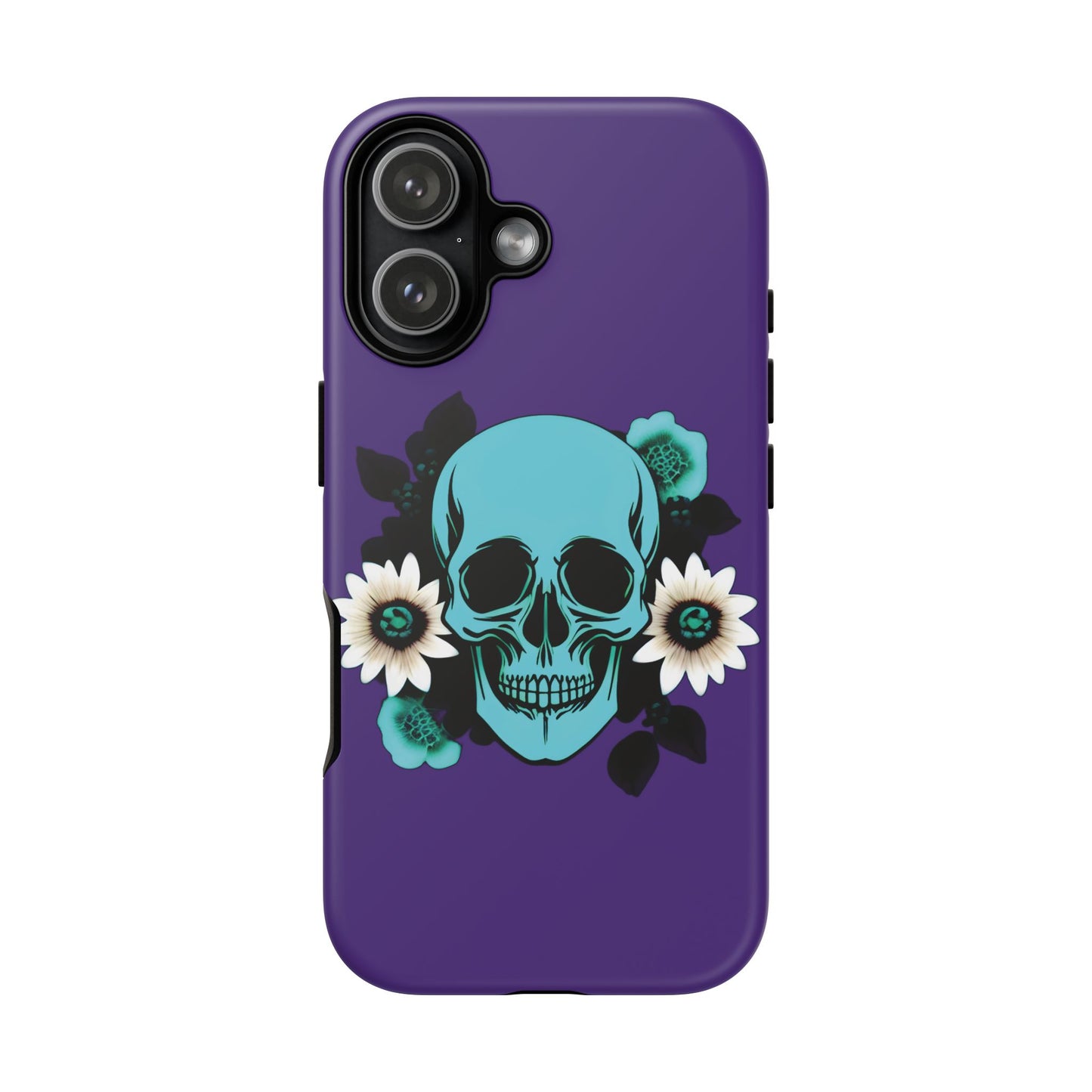 Husă Iphone 17 FLOWER SKULL Mat