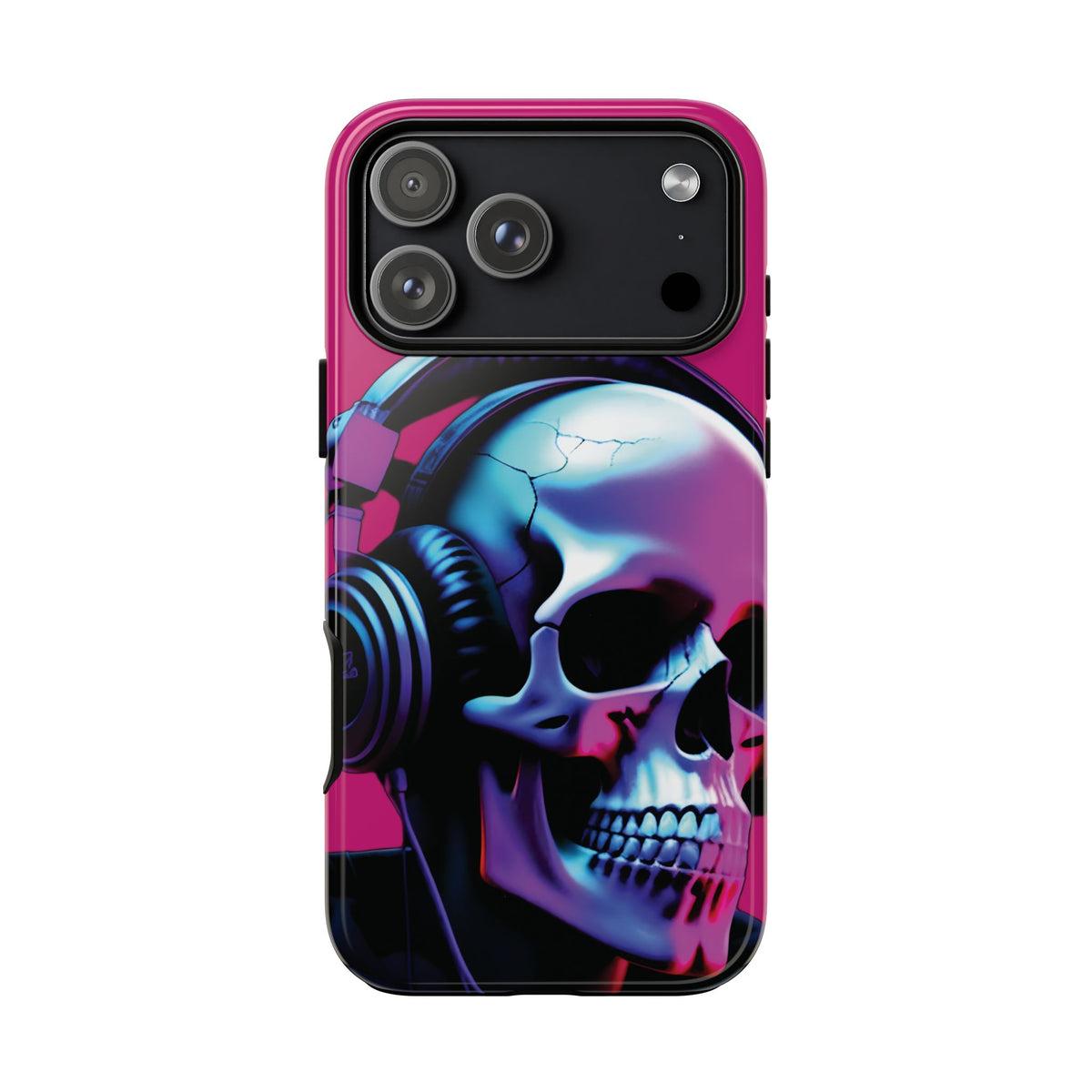 Husă Iphone 17 Pro Max NEON SKULL