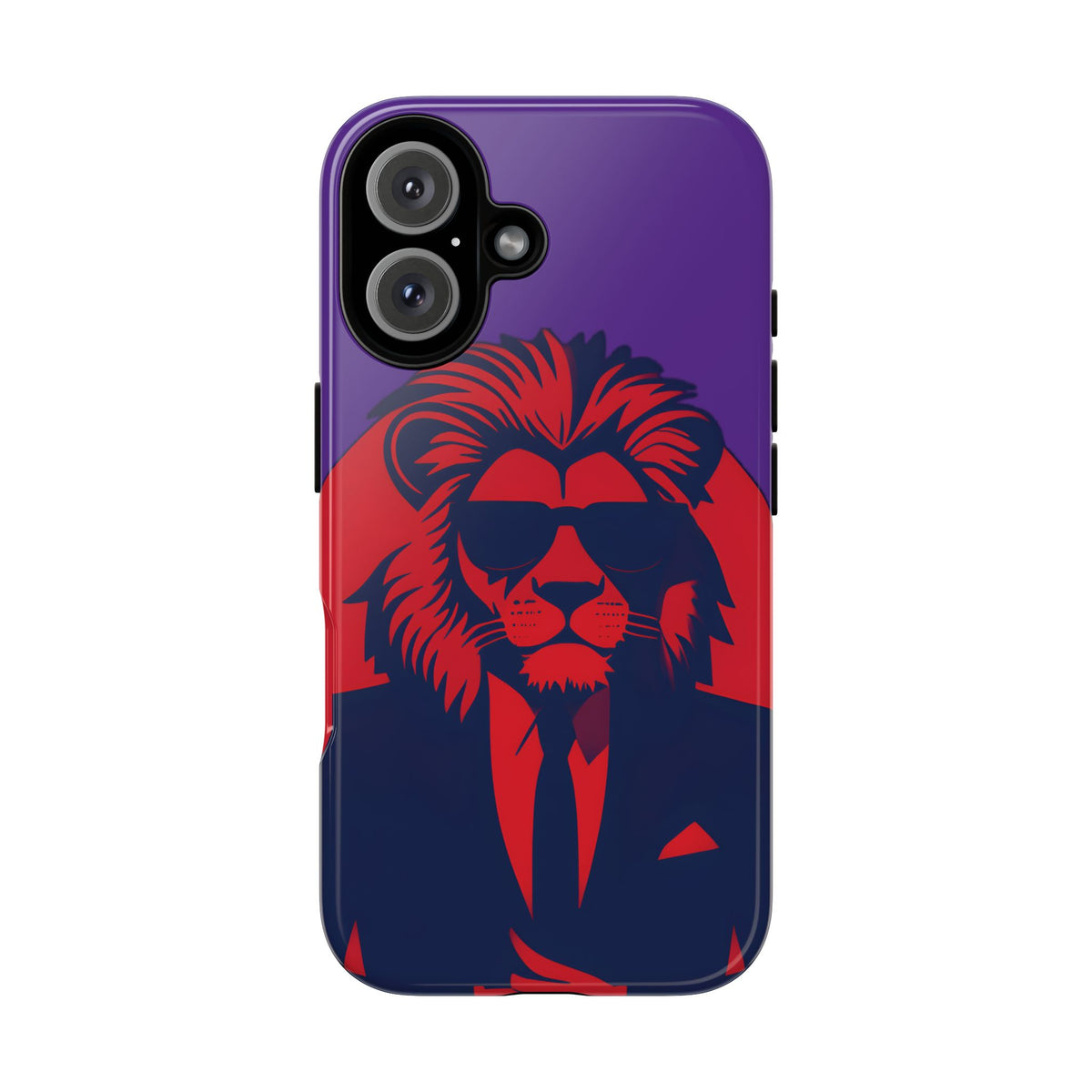 Husă Iphone 16 RED SUIT LION