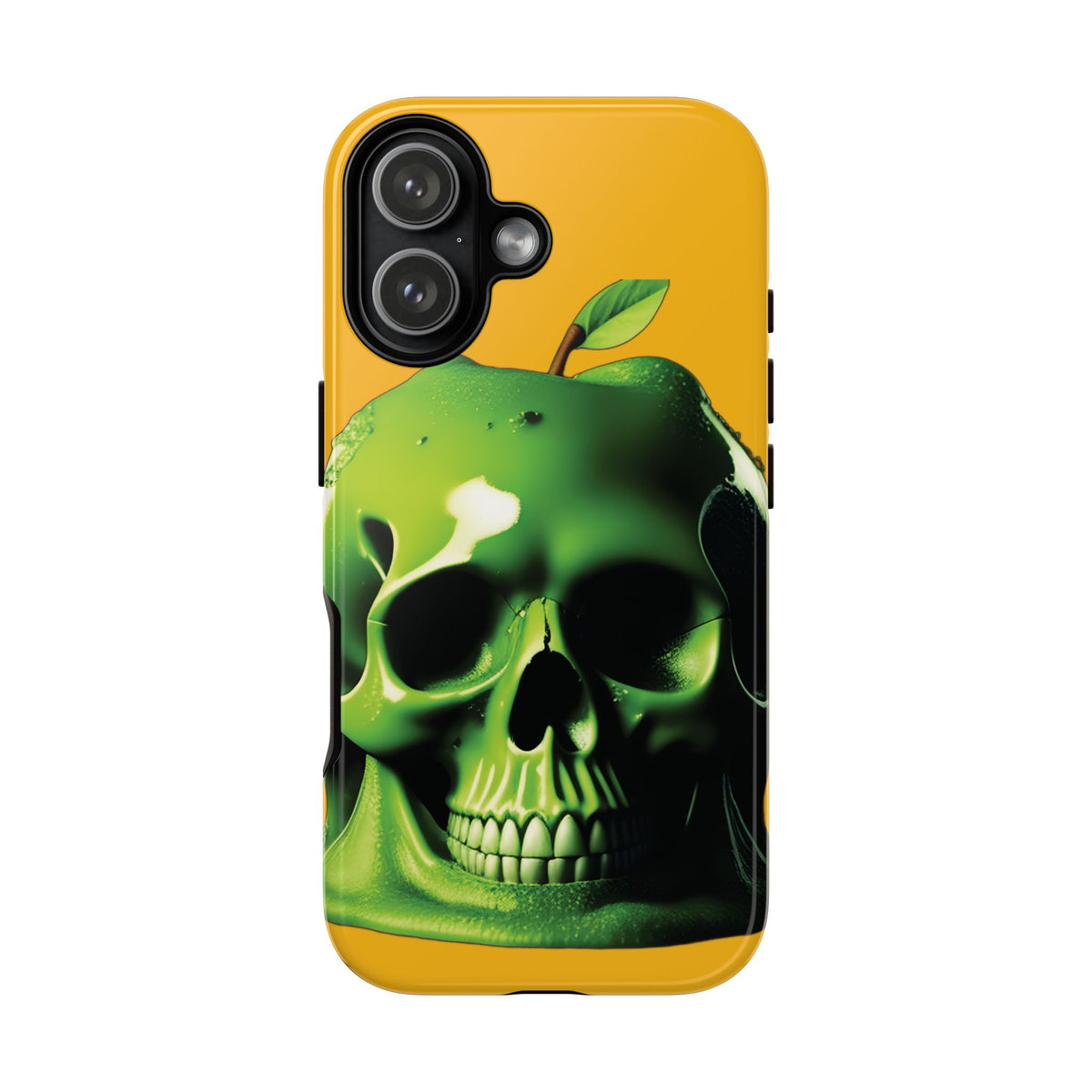 Husă Iphone 17 GREEN SKULL