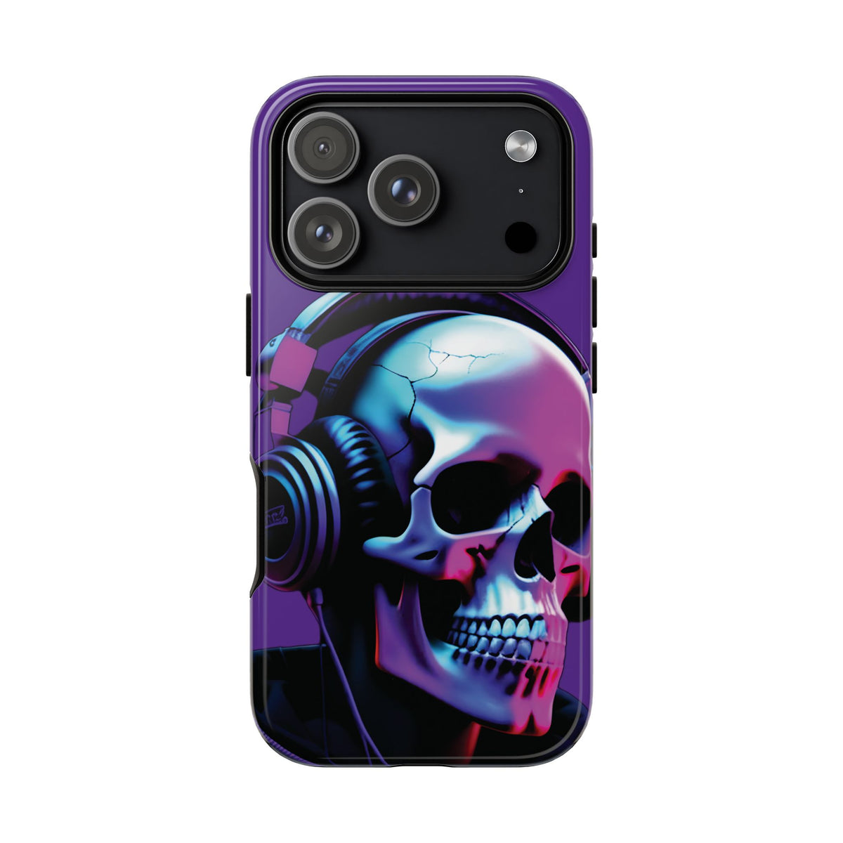 Husă Iphone 17 Pro NEON SKULL