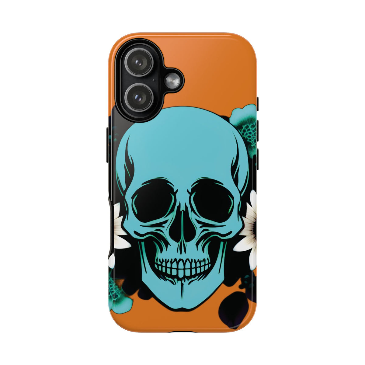 Husă Iphone 17 FLOWER SKULL