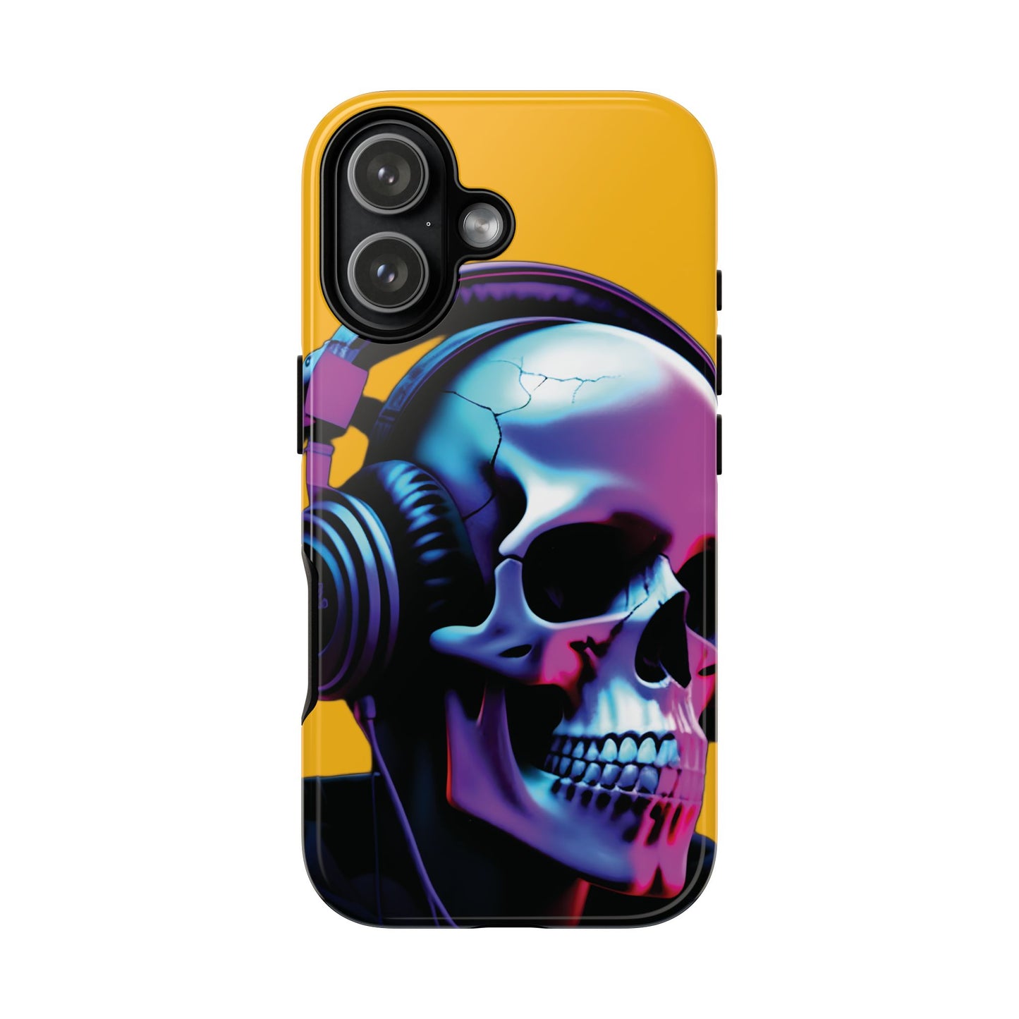 Husă Iphone 17 NEON SKULL