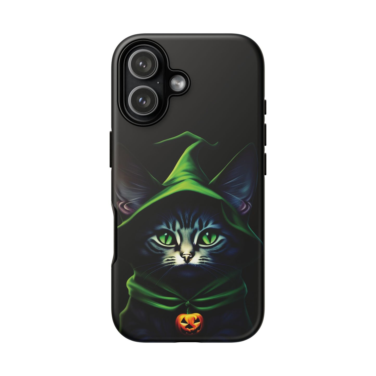 Husă Iphone 17 GREEN CAT Mat