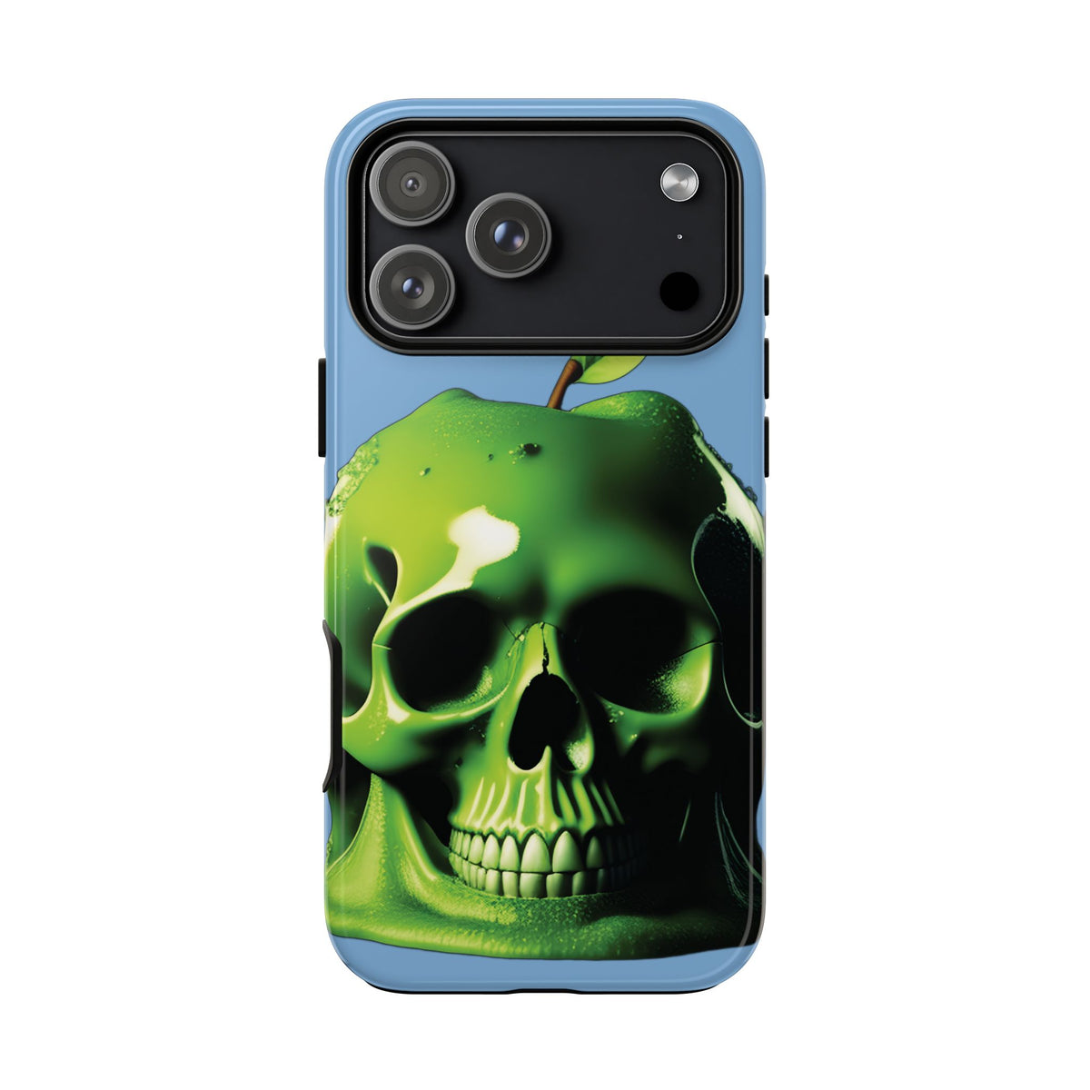Husă Iphone 17 Pro Max GREEN SKULL