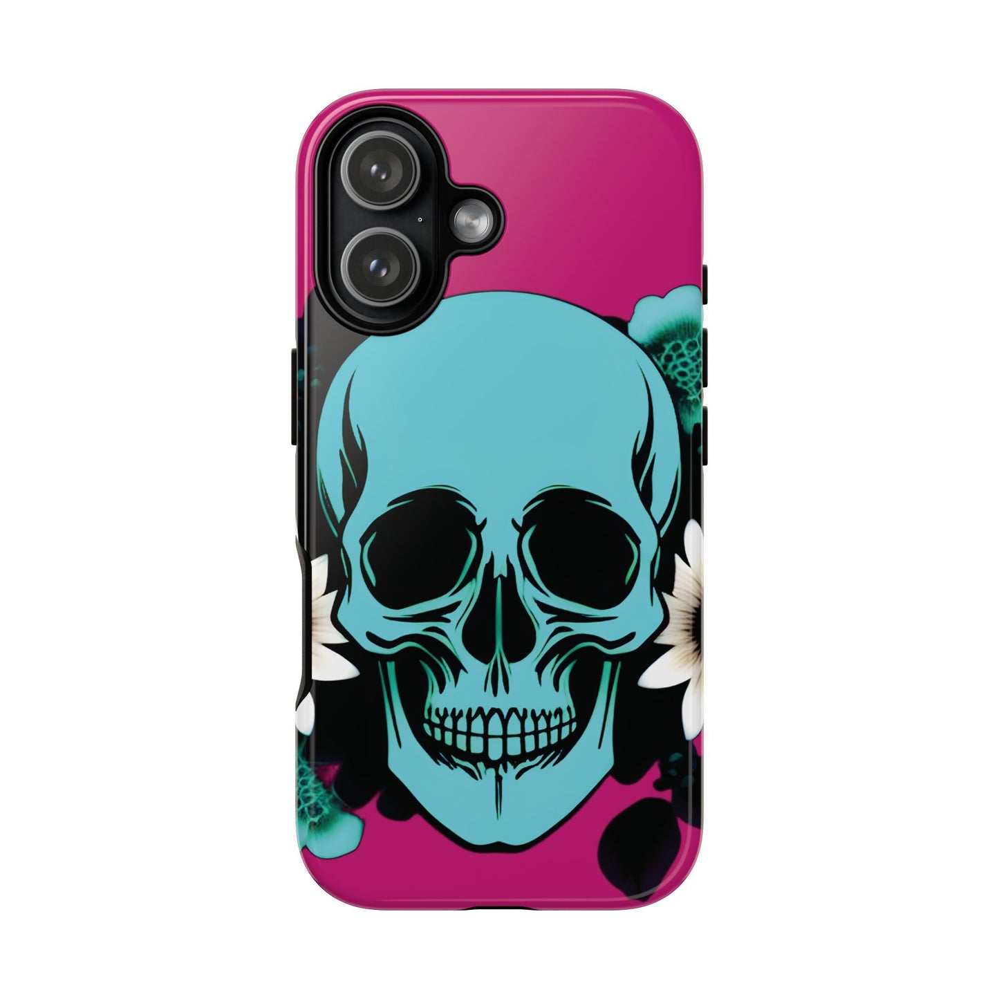 Husă Iphone 17 FLOWER SKULL