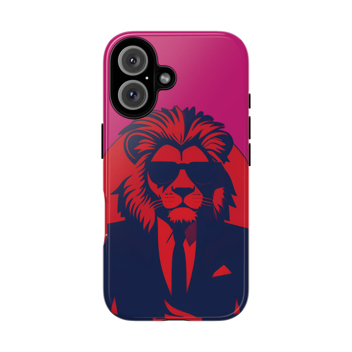 Husă Iphone 16 RED SUIT LION