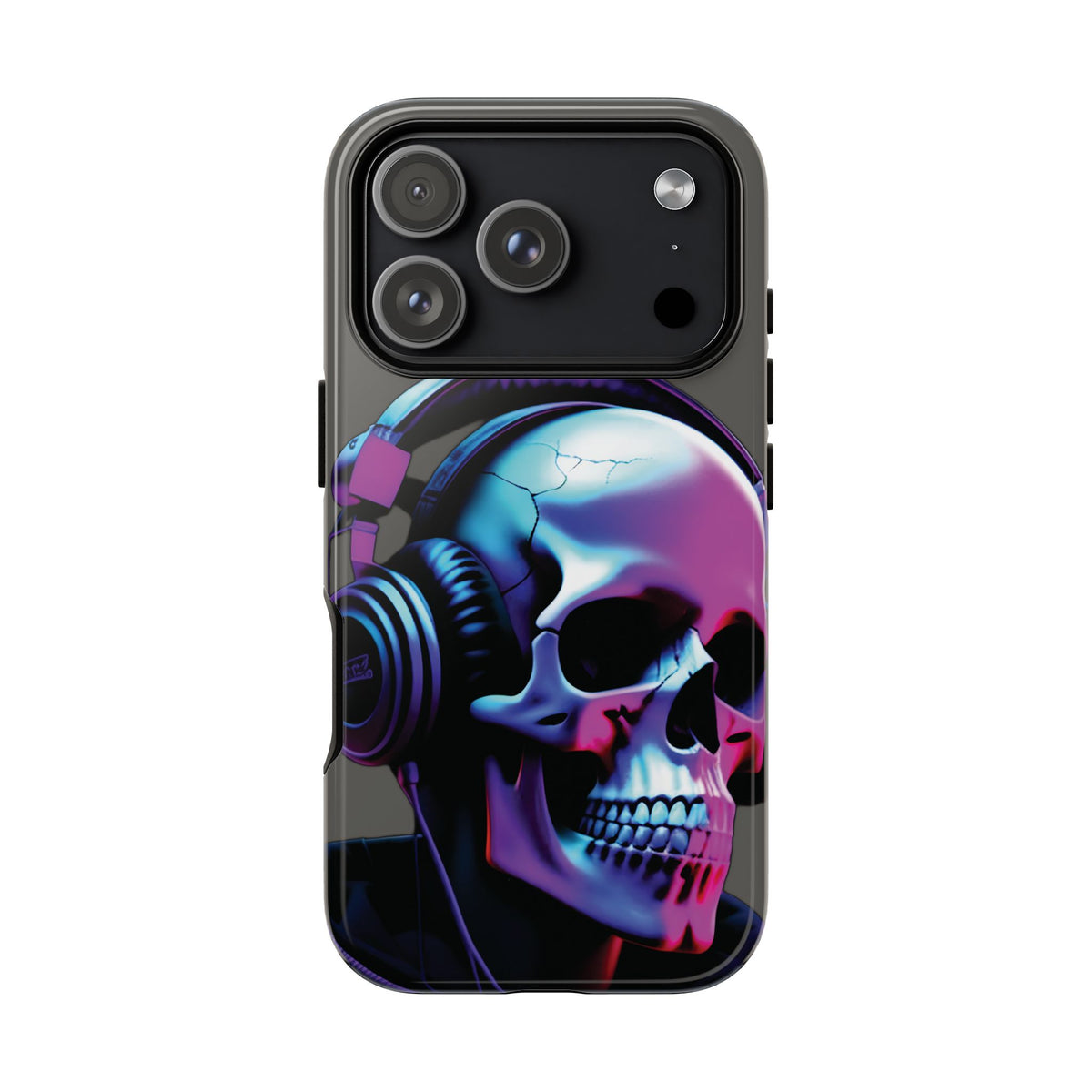 Husă Iphone 17 Pro NEON SKULL