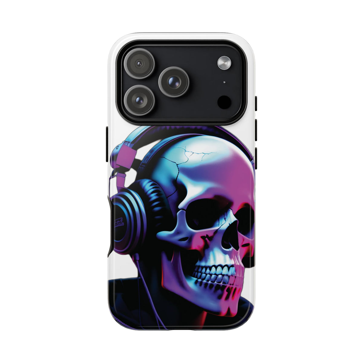 Husă Iphone 17 Pro NEON SKULL