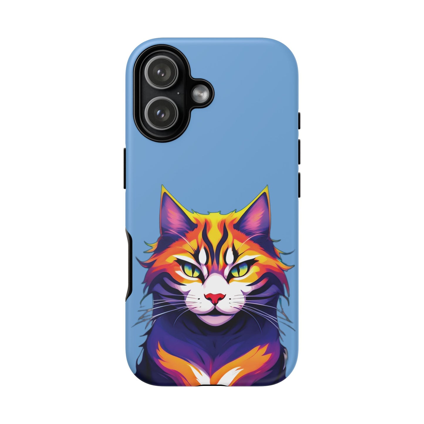 Husă Iphone 17 COLORFUL CAT Mat