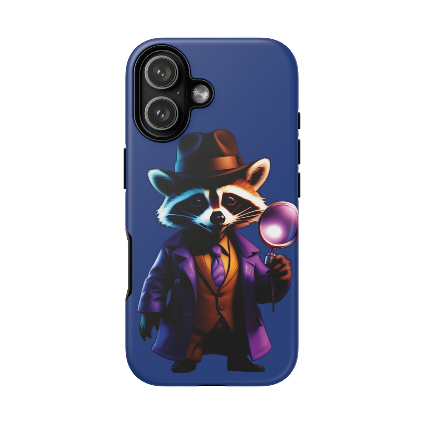 Husă Iphone 17 DETECTIVE RACCOON Mat