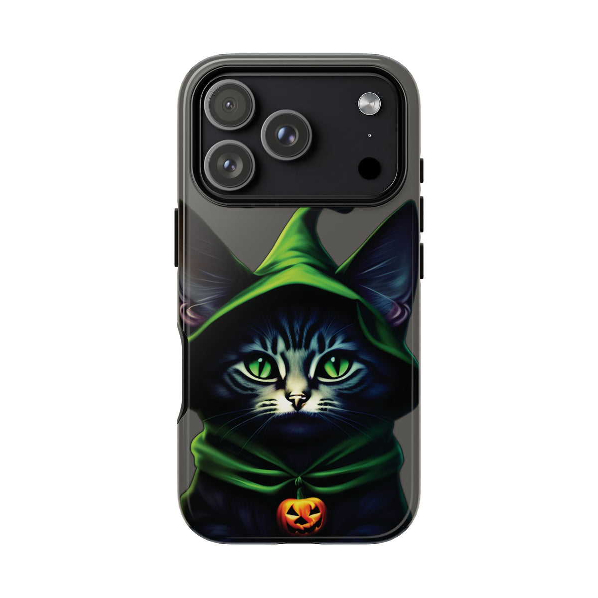 Husă Iphone 17 Pro GREEN CAT