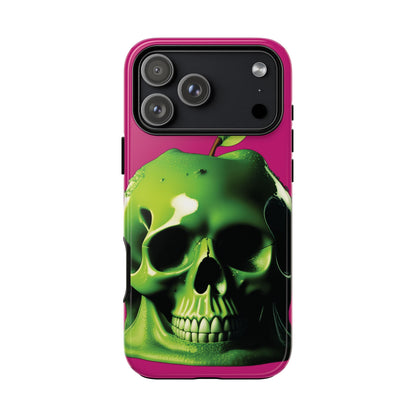 Husă Iphone 17 Pro Max GREEN SKULL