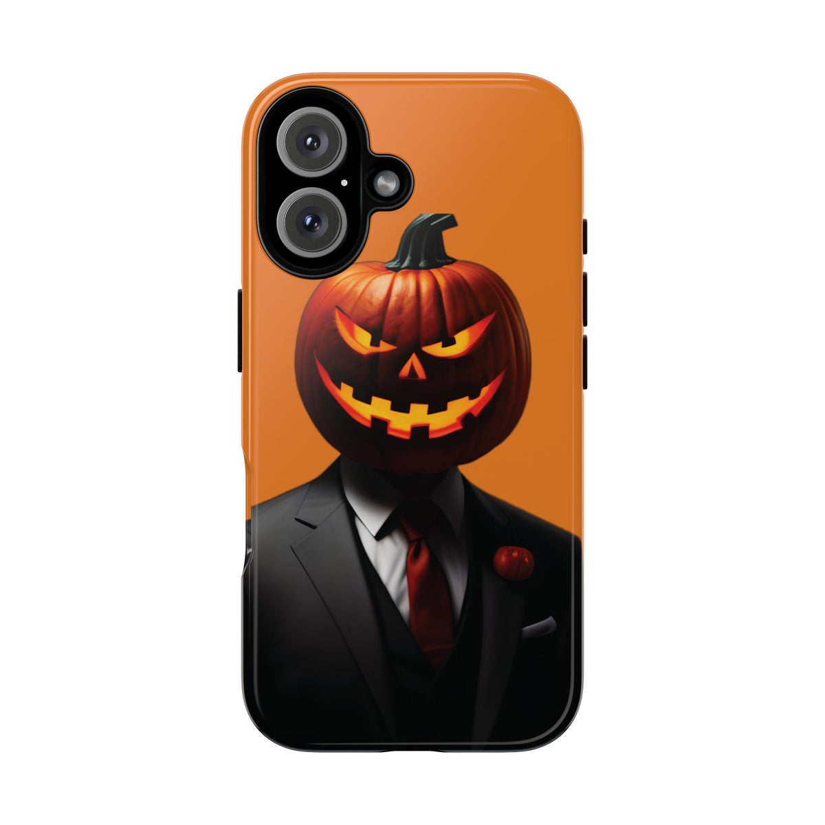 Husă Iphone 16 SUIT PUMPKIN