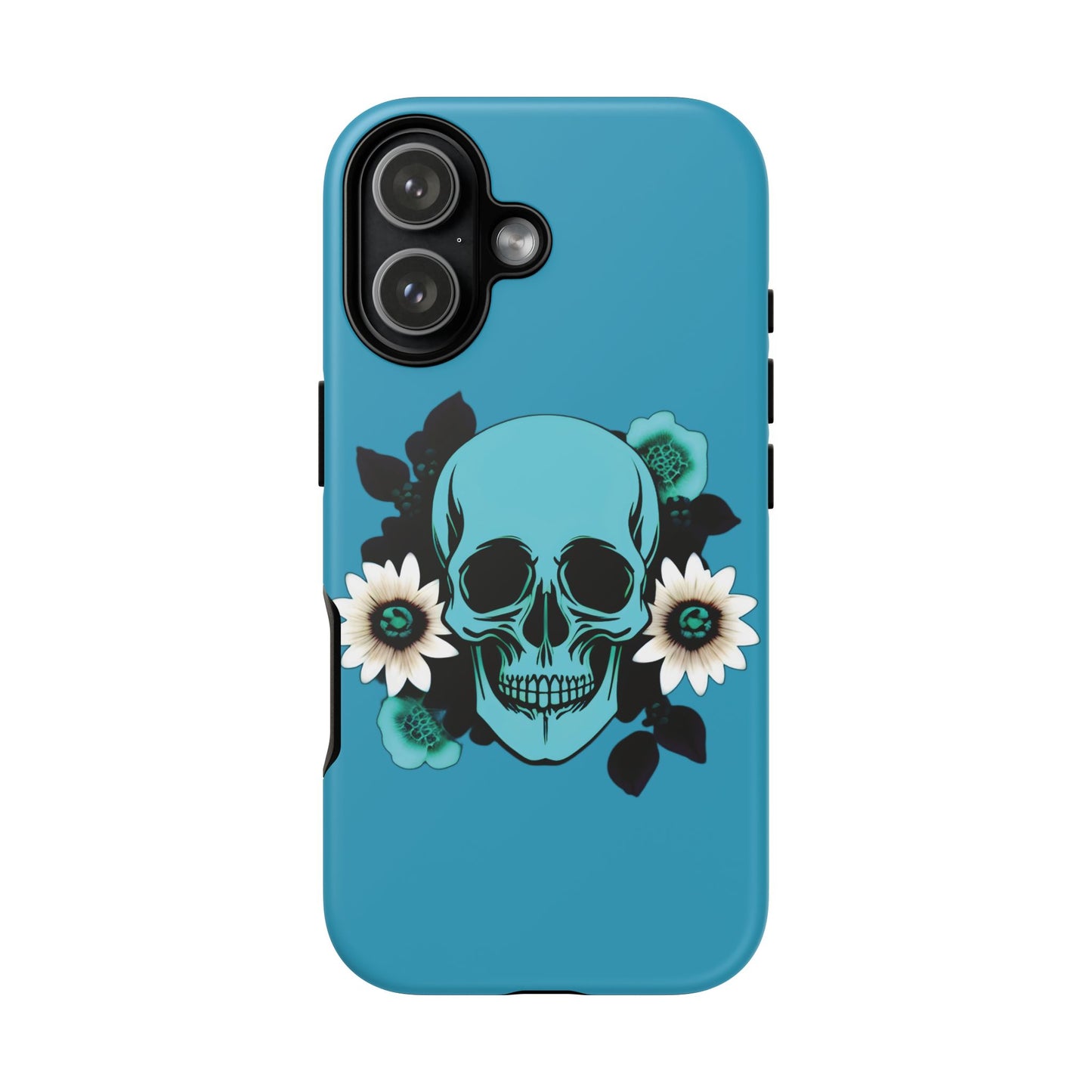 Husă Iphone 17 FLOWER SKULL Mat