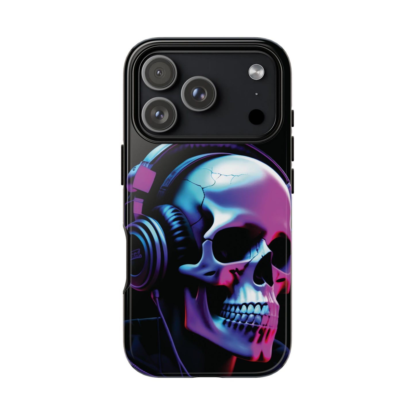 Husă Iphone 17 Pro NEON SKULL