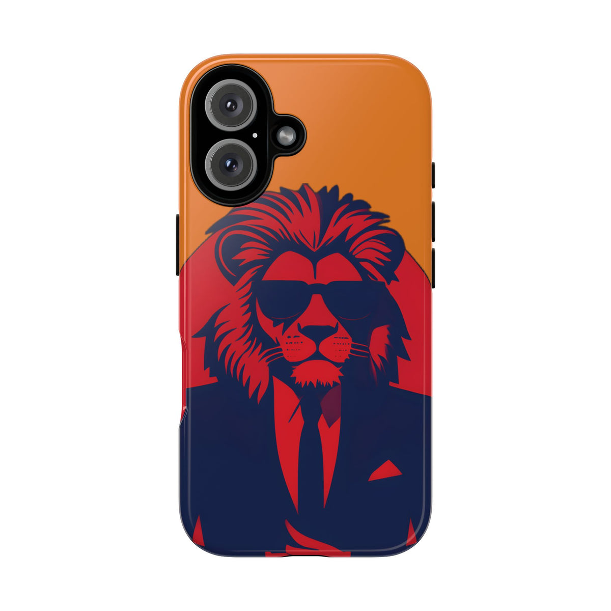 Husă Iphone 16 RED SUIT LION