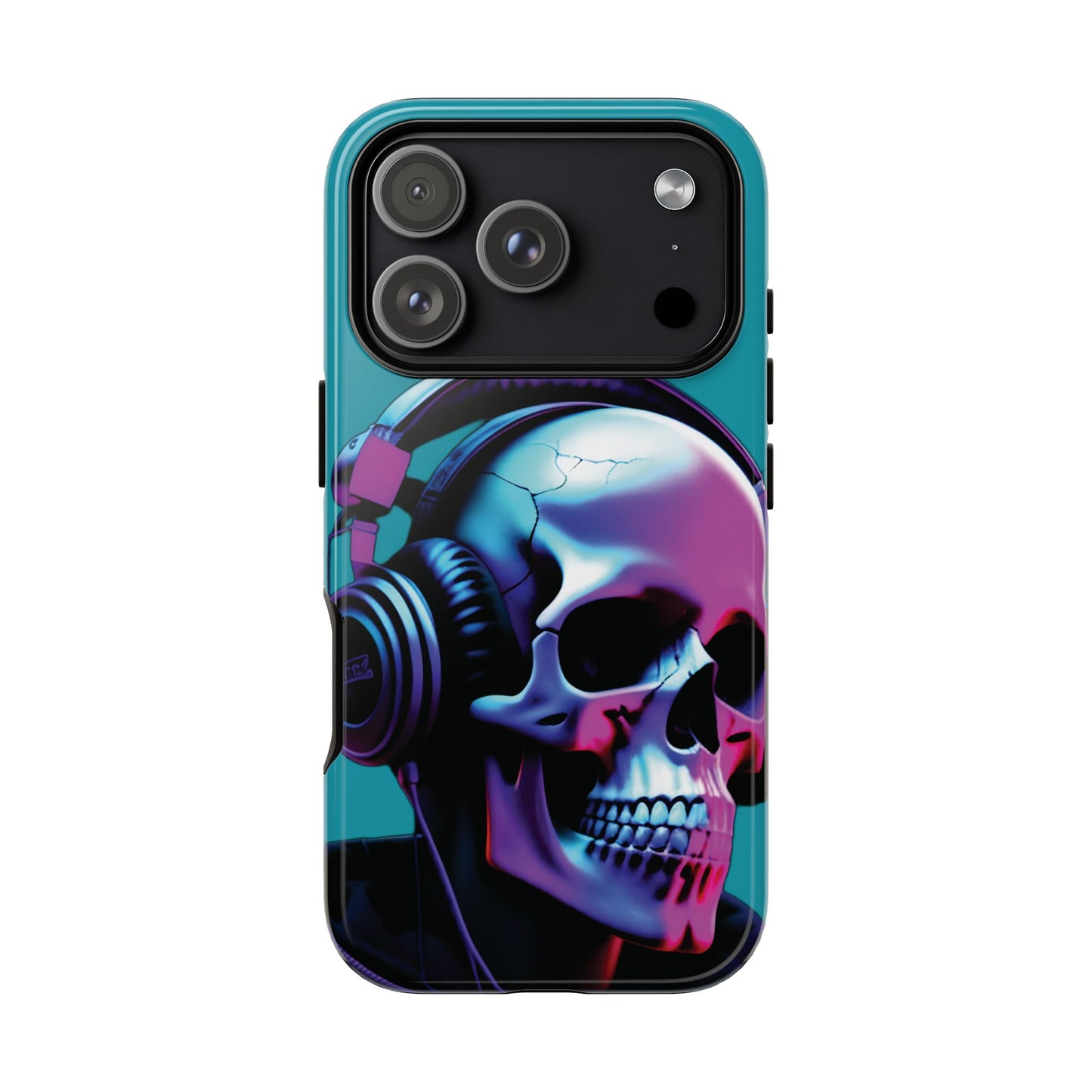 Husă Iphone 17 Pro NEON SKULL