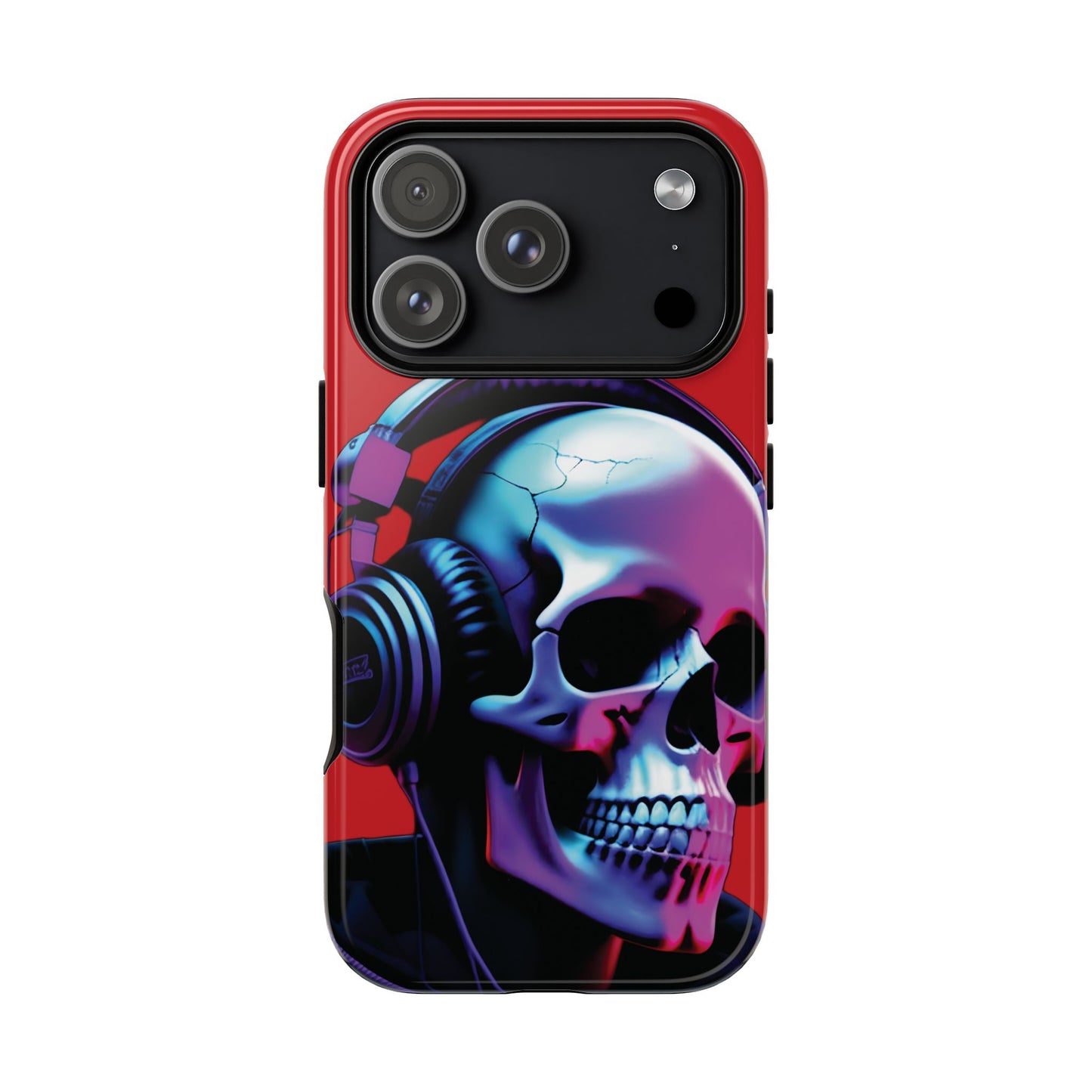 Husă Iphone 17 Pro NEON SKULL