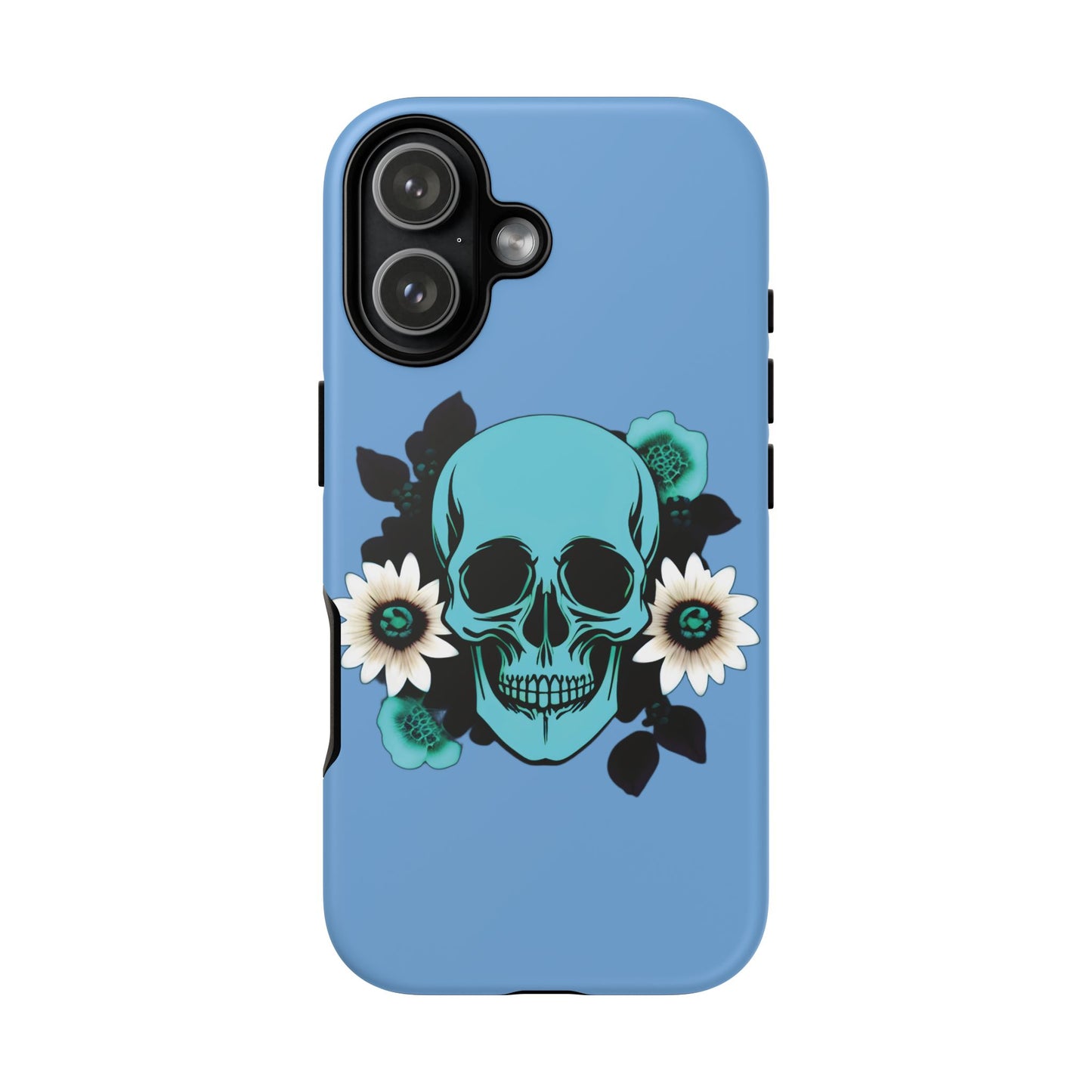 Husă Iphone 17 FLOWER SKULL Mat