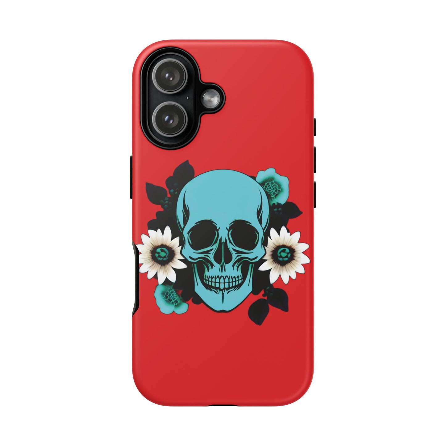 Husă Iphone 17 FLOWER SKULL Mat