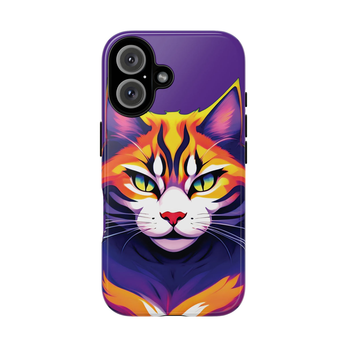 Husă Iphone 16 COLORFUL CAT