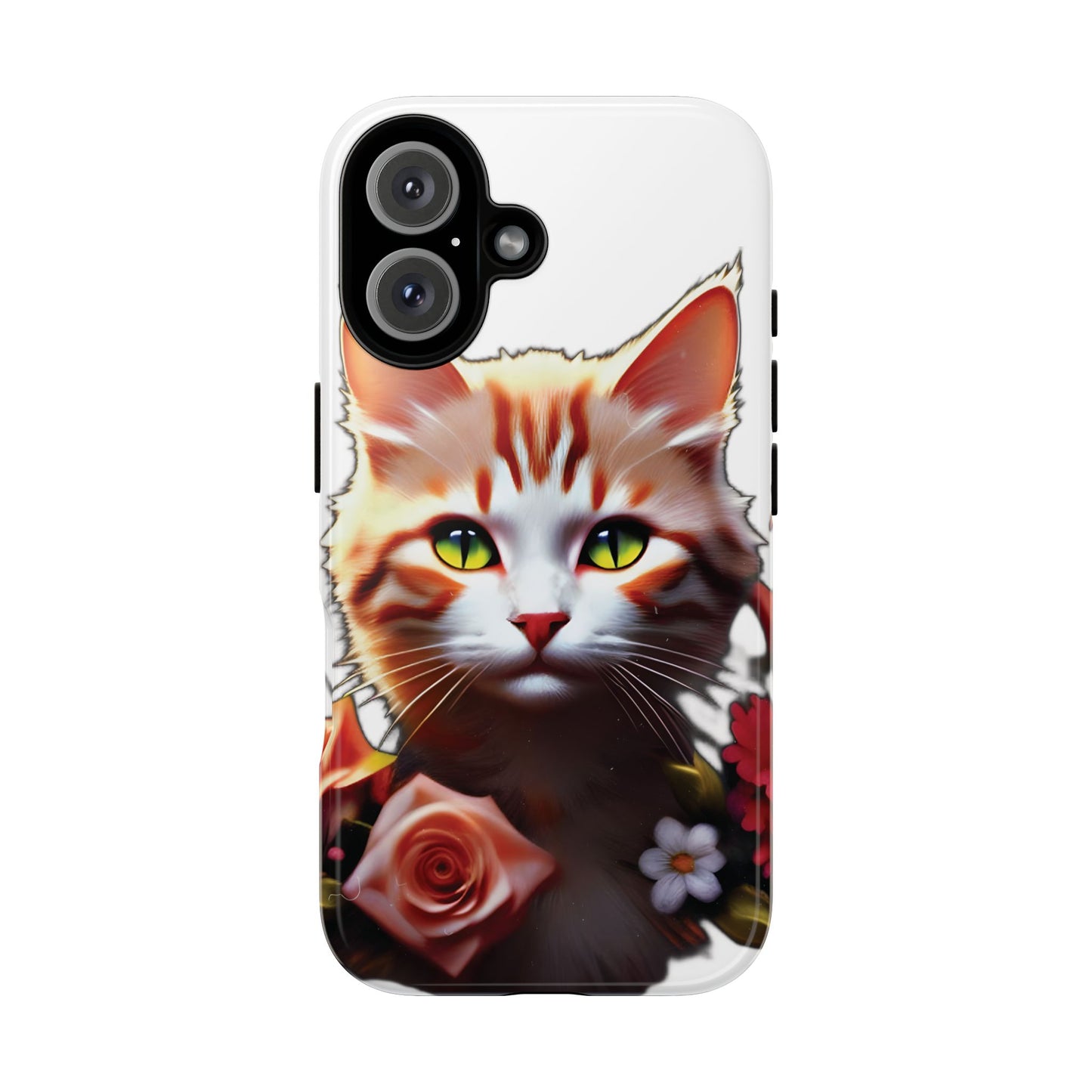 Husă Iphone 16 FLOWER CAT