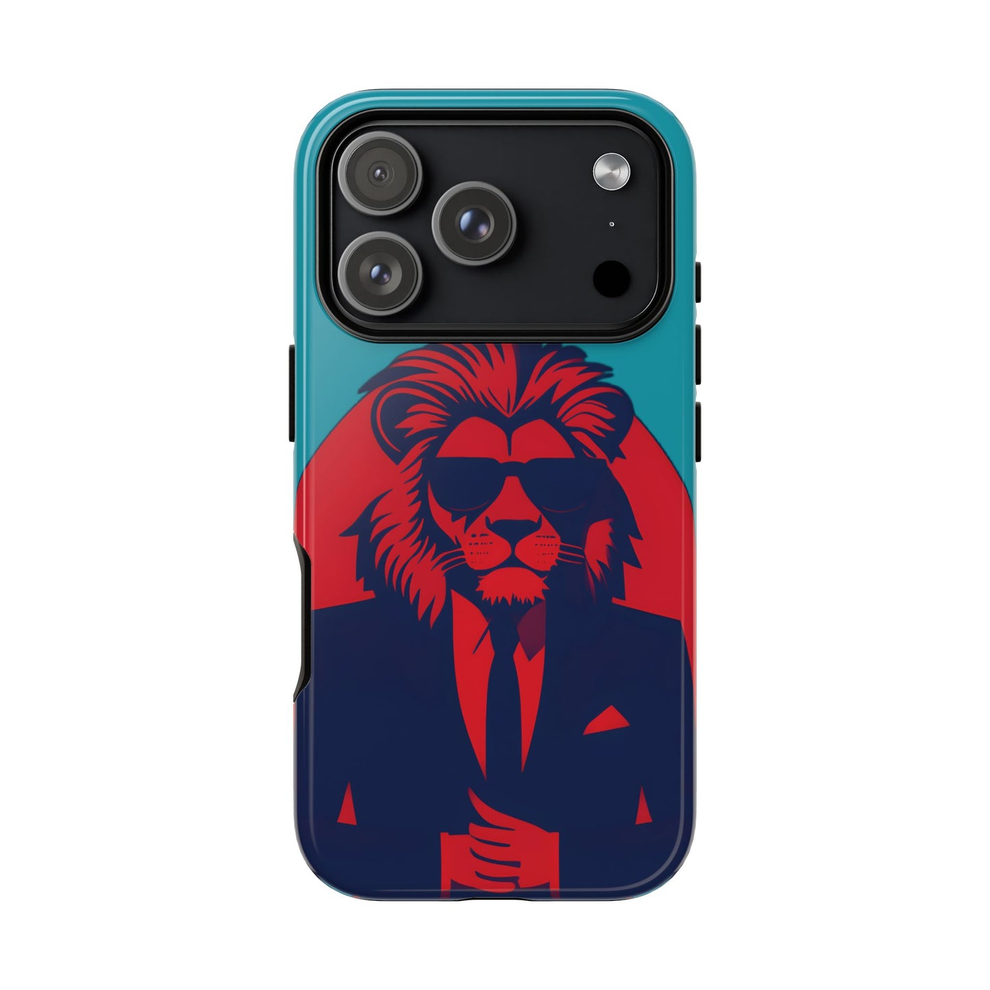 Husă Iphone 17 Pro RED SUIT LION
