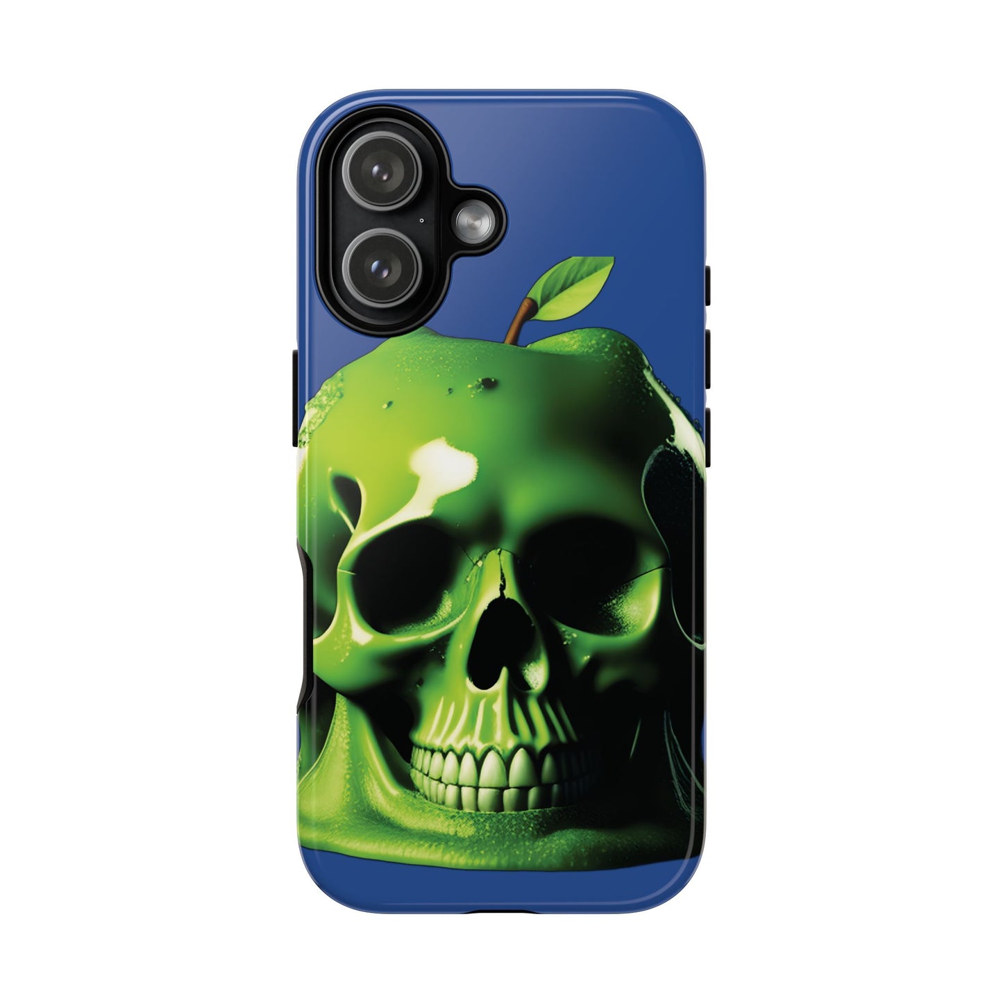Husă Iphone 17 GREEN SKULL