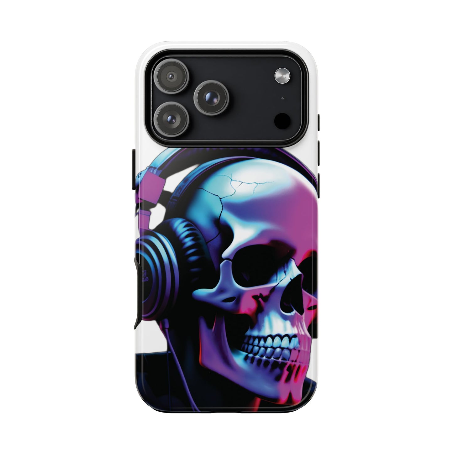Husă Iphone 17 Pro Max NEON SKULL