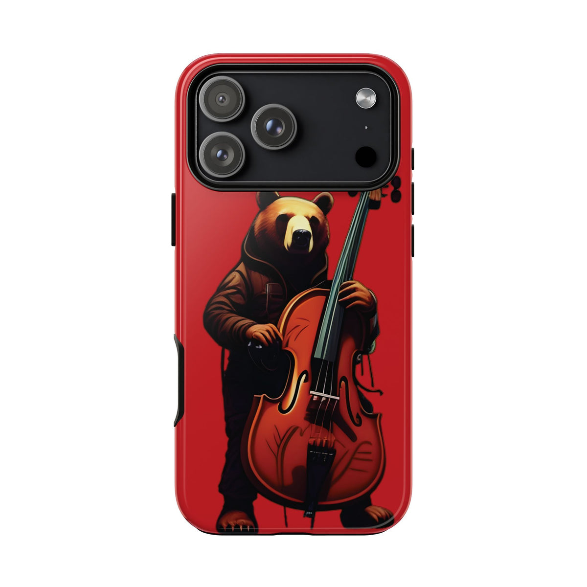 Husă Iphone 17 Pro Max VIOLIN BEAR