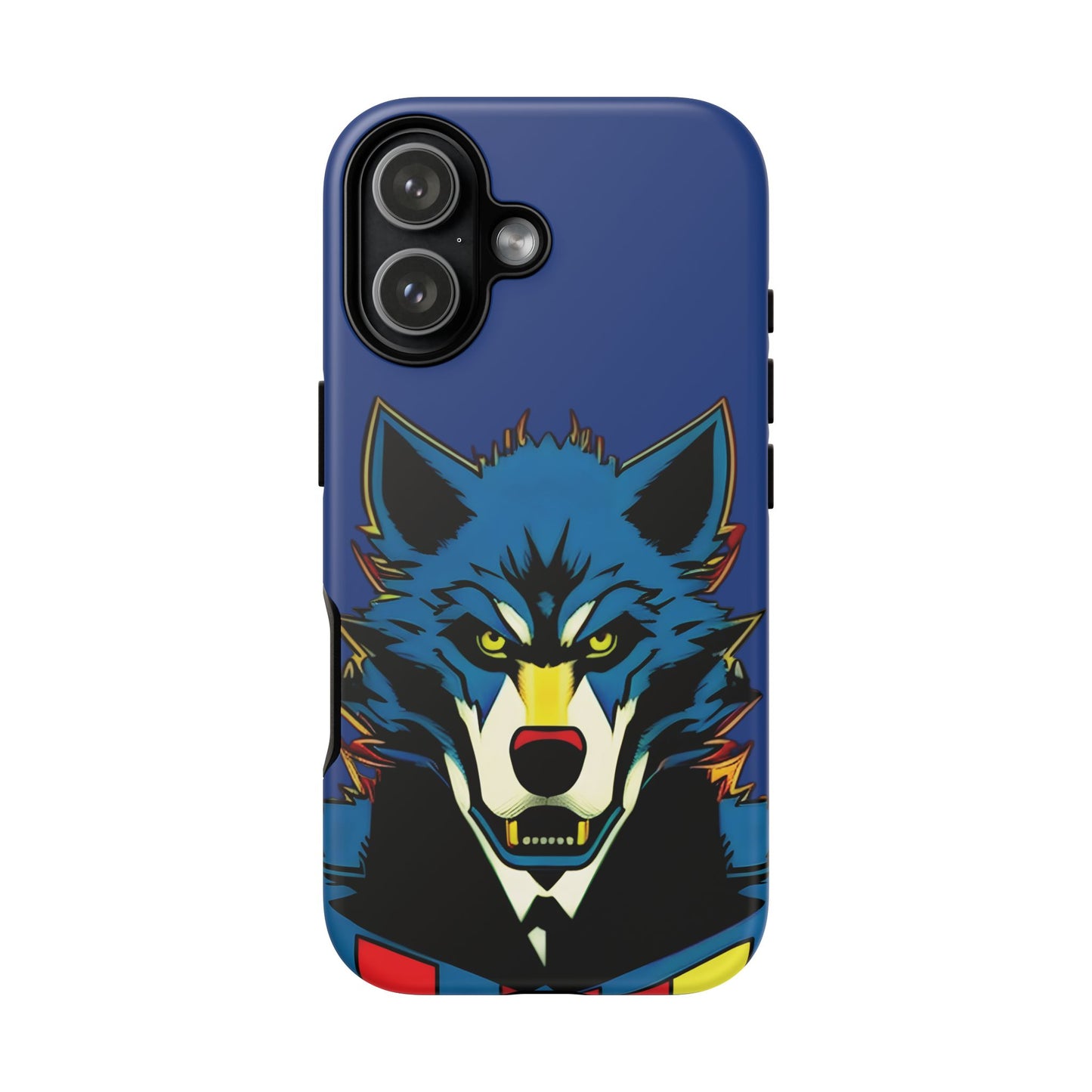 Husă Iphone 17 CARTOON WOLF Mat
