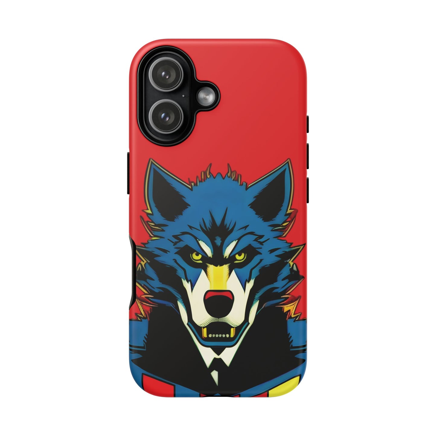 Husă Iphone 17 CARTOON WOLF Mat