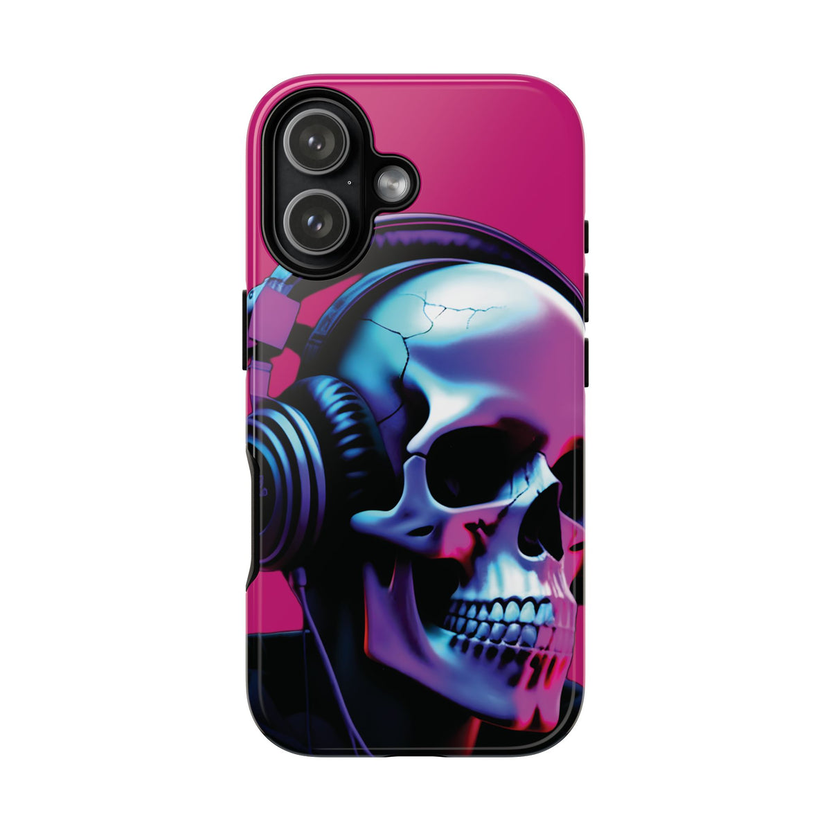 Husă Iphone 17 NEON SKULL
