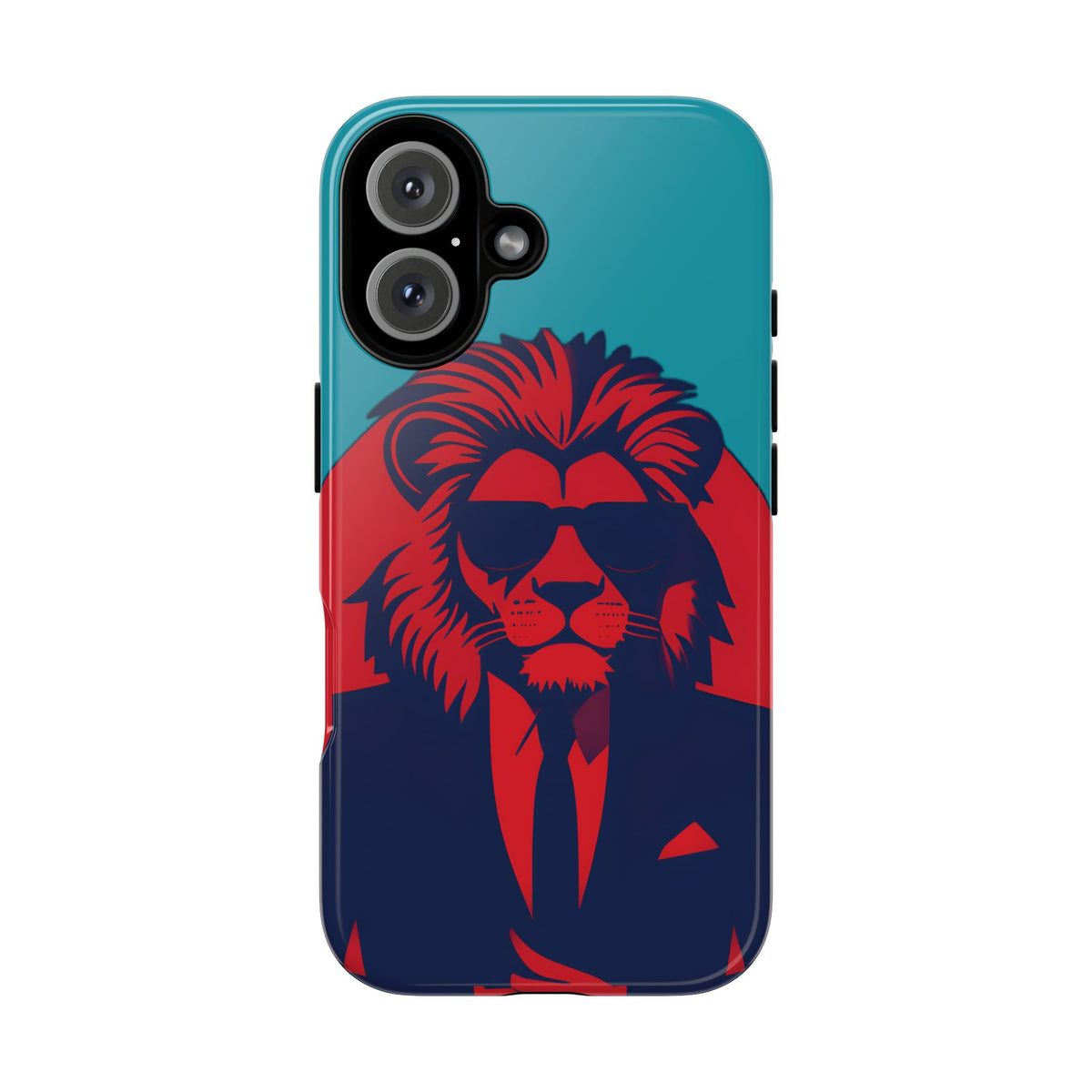 Husă Iphone 16 RED SUIT LION