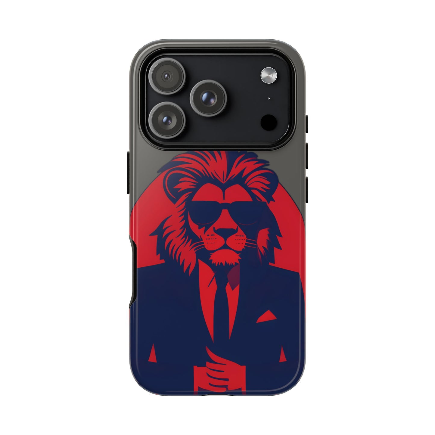 Husă Iphone 17 Pro RED SUIT LION