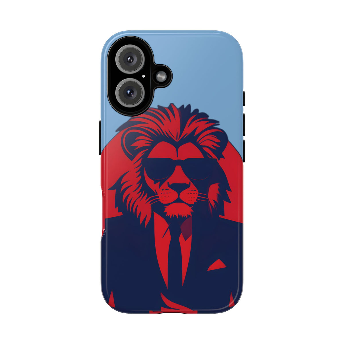 Husă Iphone 16 RED SUIT LION
