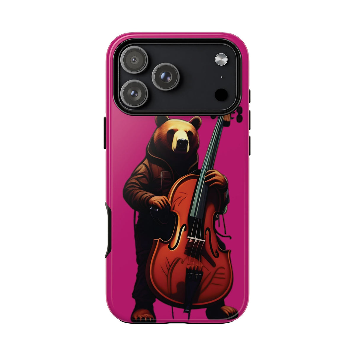 Husă Iphone 17 Pro Max VIOLIN BEAR