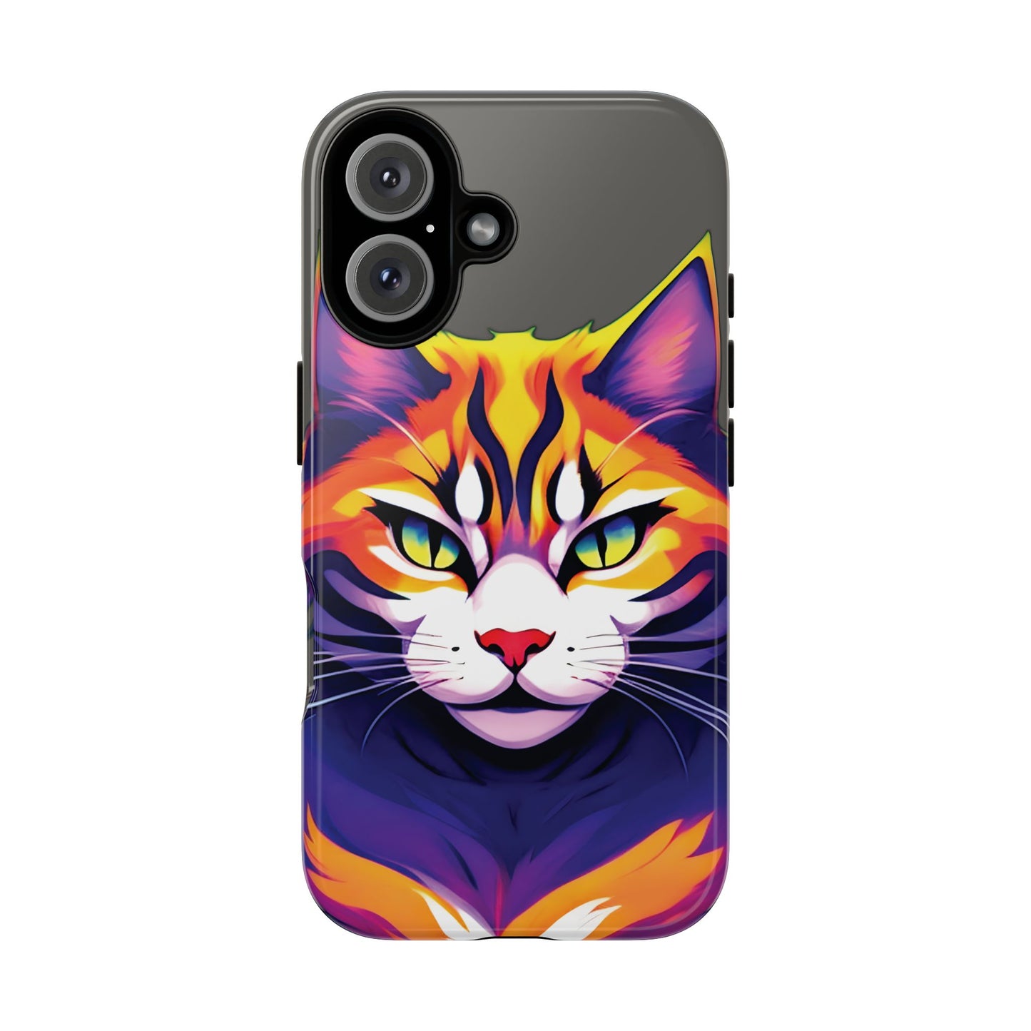 Husă Iphone 16 COLORFUL CAT
