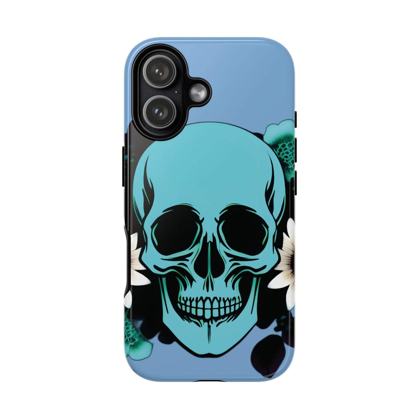 Husă Iphone 17 FLOWER SKULL