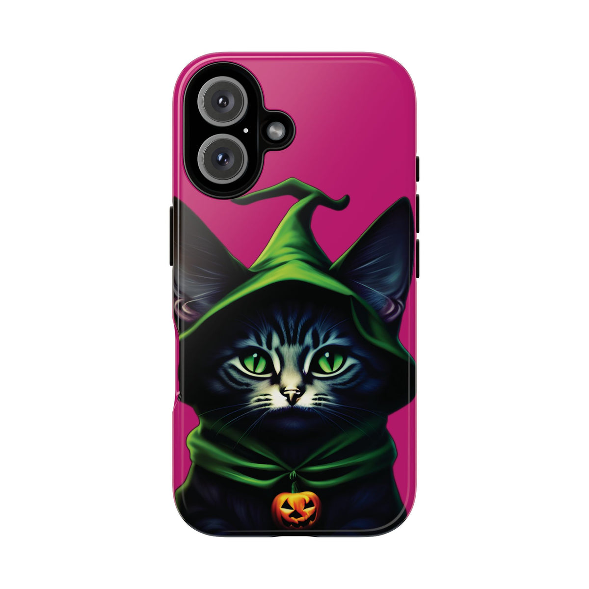 Husă Iphone 16 GREEN CAT