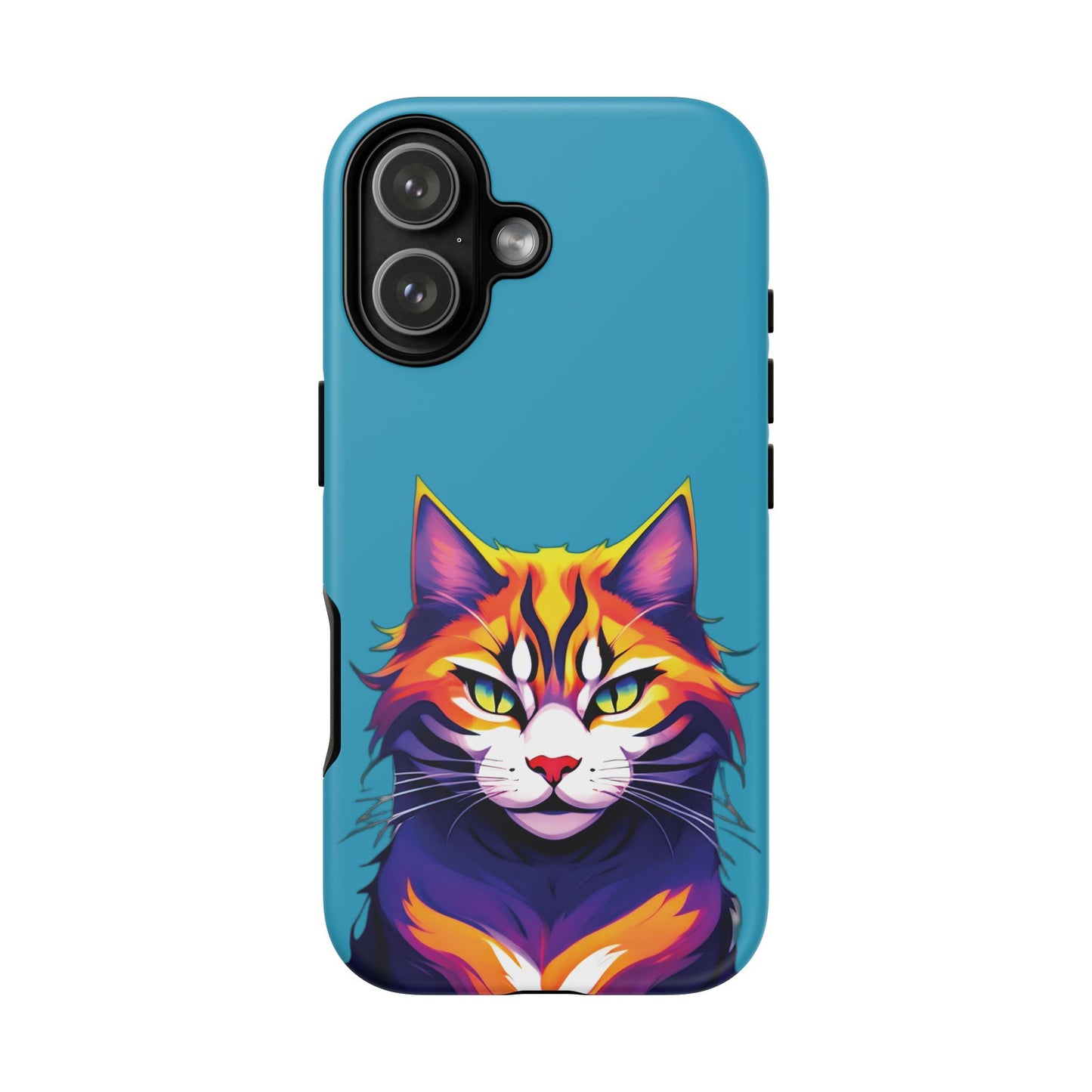 Husă Iphone 17 COLORFUL CAT Mat
