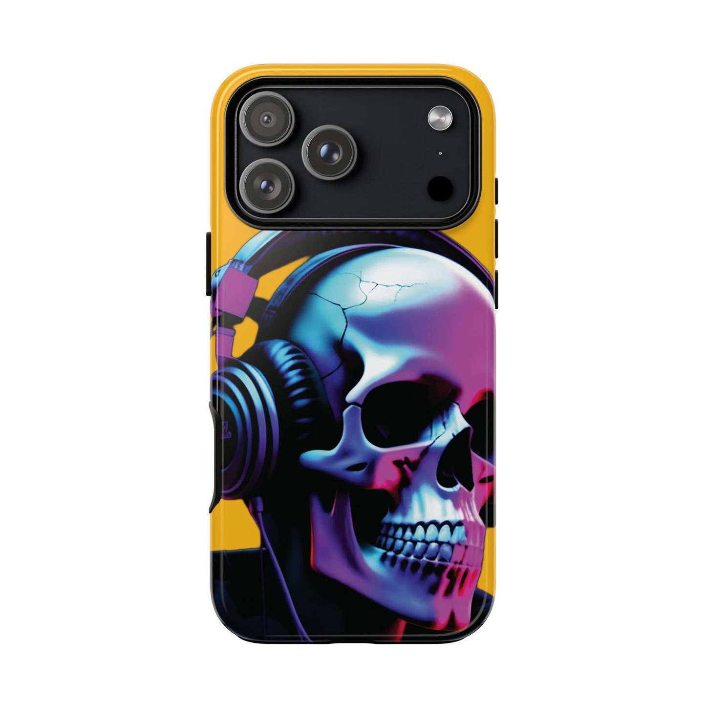 Husă Iphone 17 Pro Max NEON SKULL