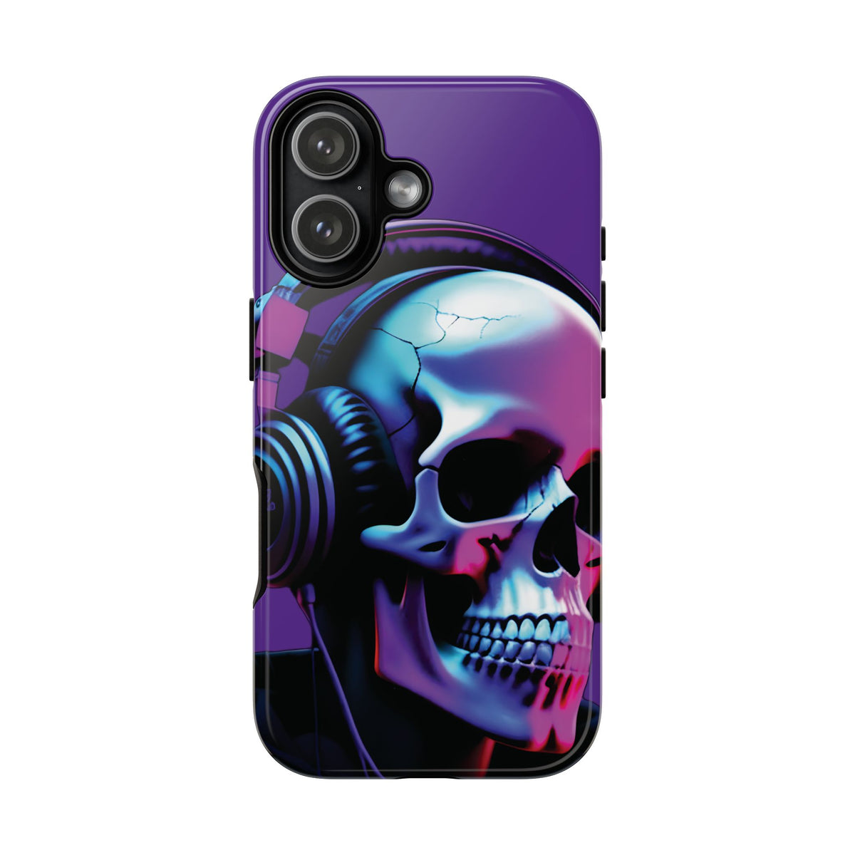 Husă Iphone 17 NEON SKULL