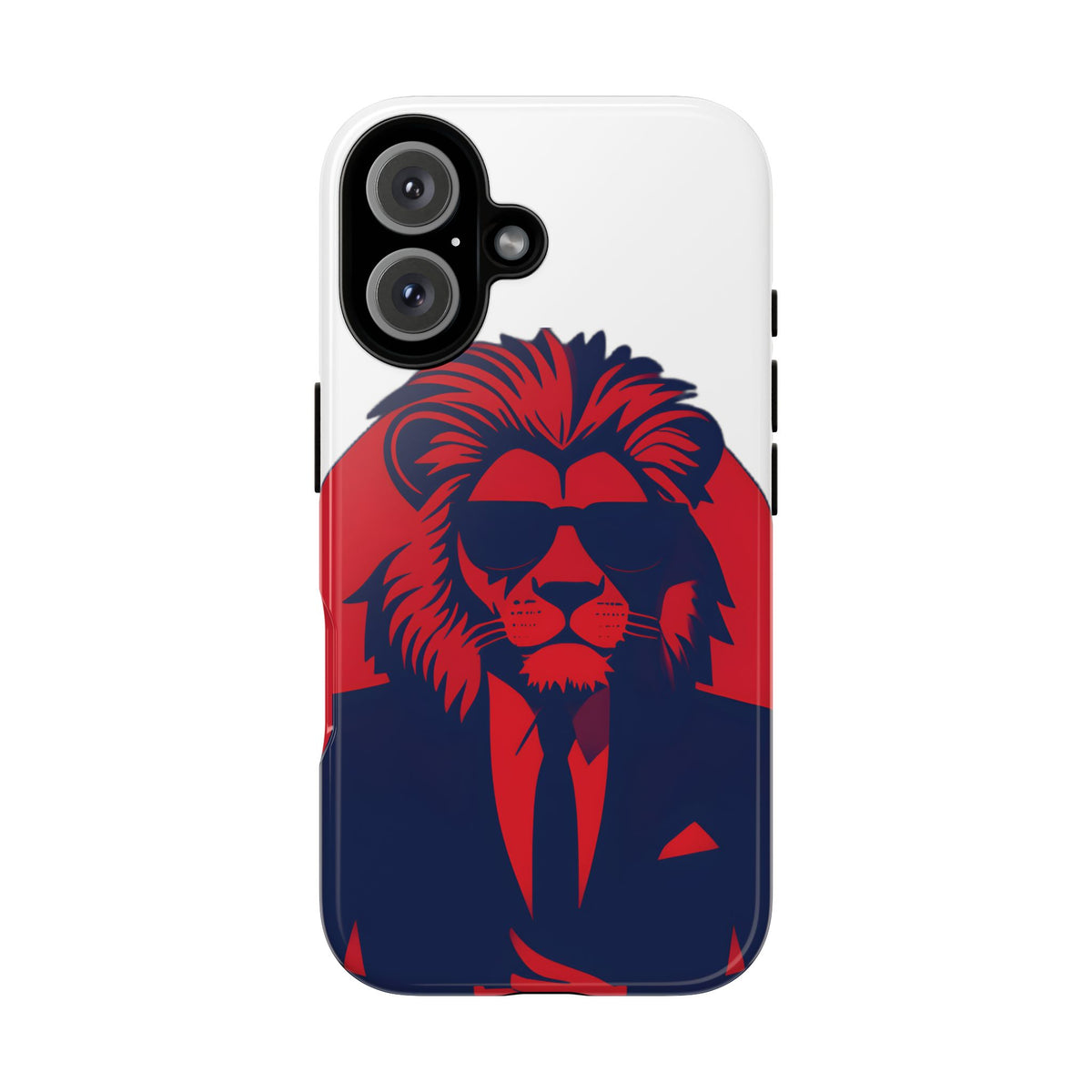 Husă Iphone 16 RED SUIT LION