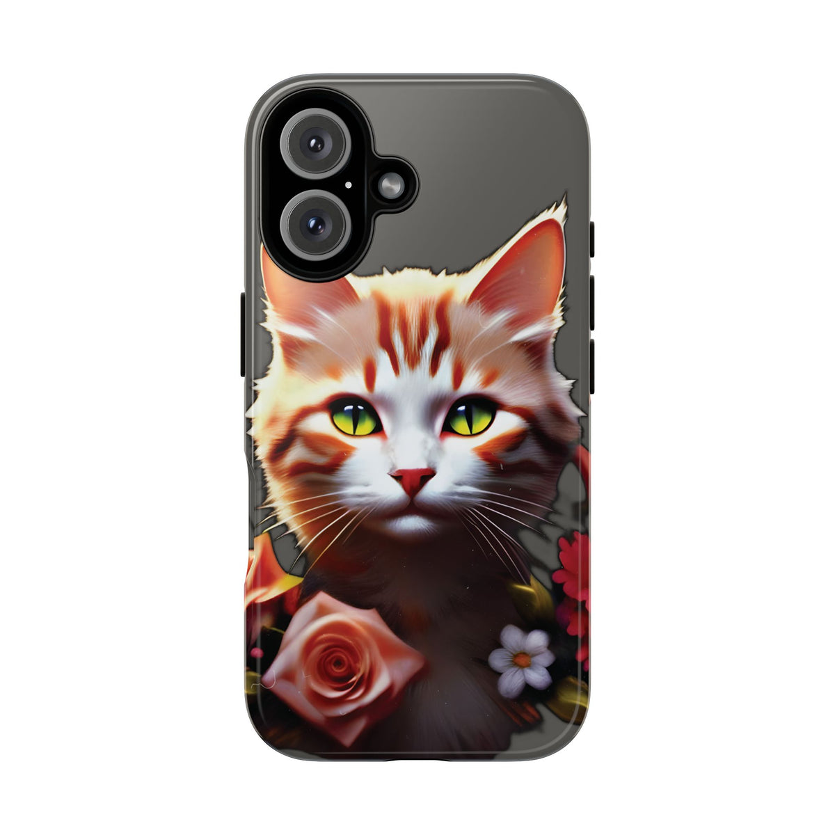 Husă Iphone 16 FLOWER CAT