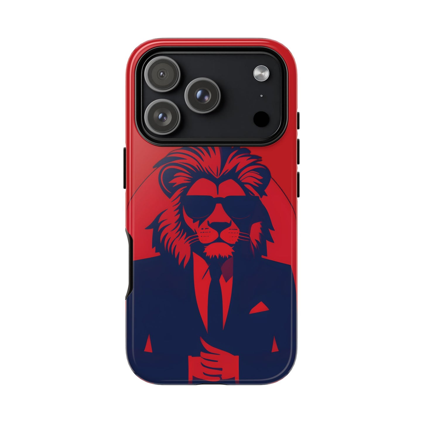 Husă Iphone 17 Pro RED SUIT LION