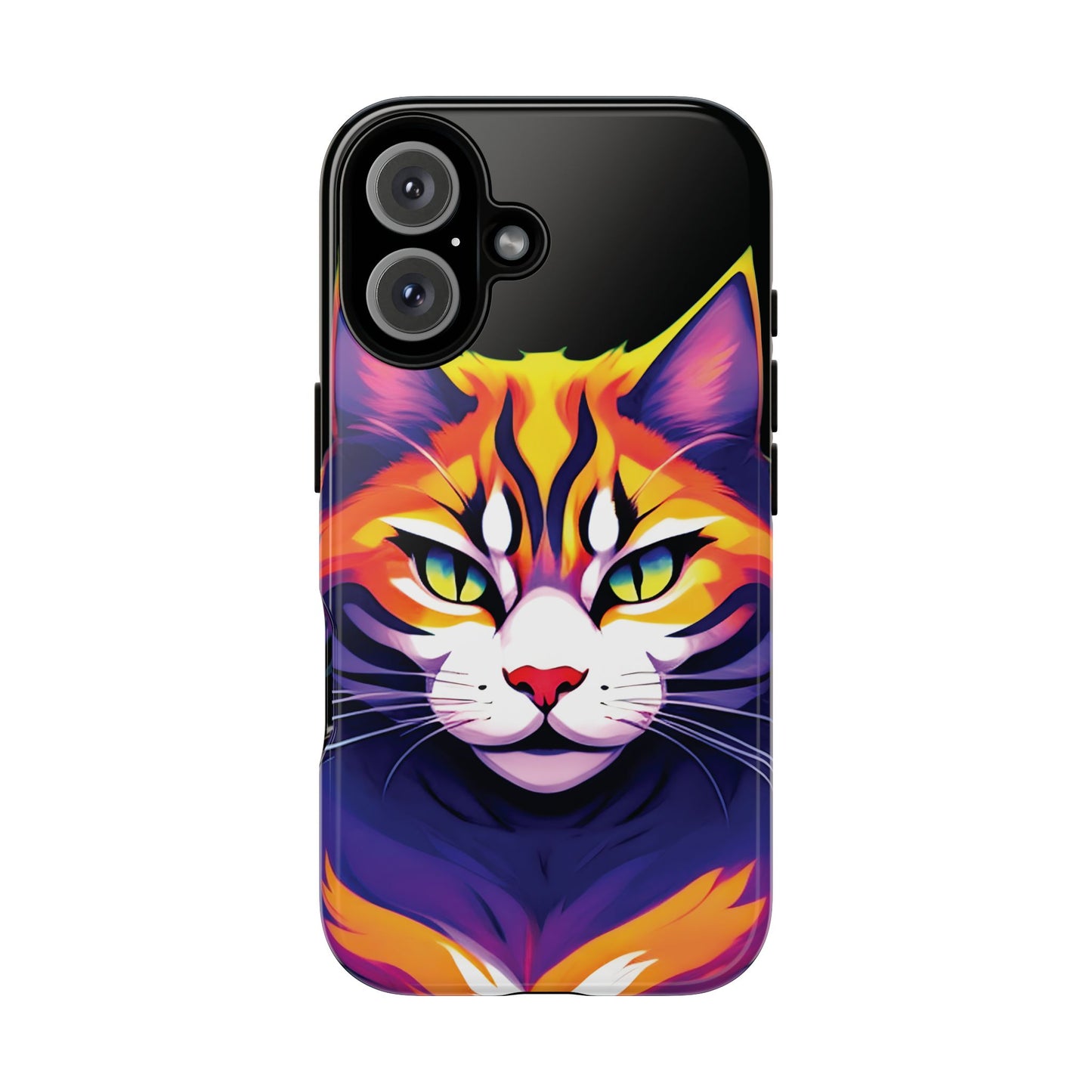 Husă Iphone 16 COLORFUL CAT